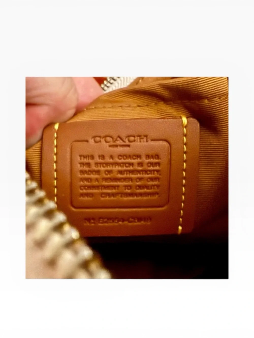 ✨ Coach Teri Shoulder Bag Floral Print Silver Chalk Buttercup NWT ✨ - Picture 14 of 16